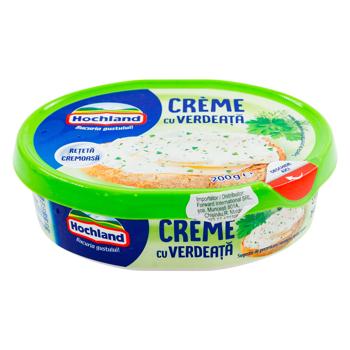 Crema de branza Hochland cu verdeata 200g - cumpărați, prețuri pentru BONUS - foto 1