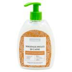 Крем-мыло Cosmeplant с маслом миндаля и абрикоса 400мл
