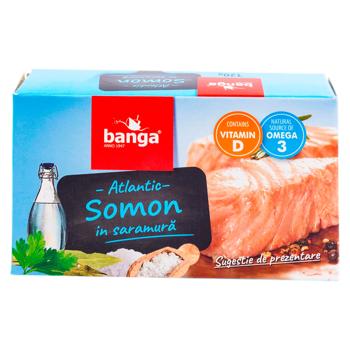 Лосось Banga в собственном соку 120г - купить, цены на BONUS - фото 2