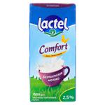 Молоко Lactel Comfort ультрапастеризованное без лактозы 2,5% 1л