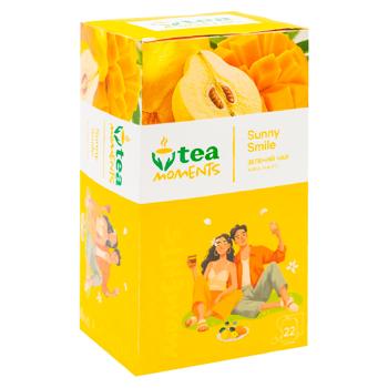 Чай зеленый Tea Moments Sunny Smile в пакетиках 1,8г*22шт - купить, цены на BONUS - фото 4