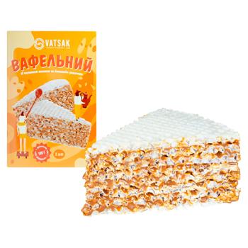 Tort din vafe Vatsak cu lapte condensat caramelizat 180g - cumpărați, prețuri pentru BONUS - foto 1