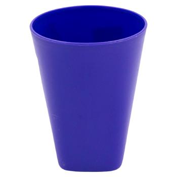 Стаканчик пластиковый Funny лазурно-синий - купить, цены на BONUS - фото 1