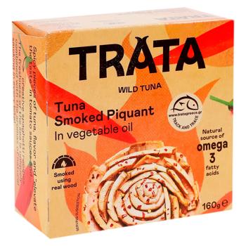 Ton afumat picant Trata 160g - cumpărați, prețuri pentru BONUS - foto 1