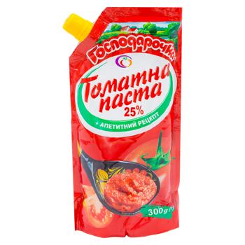 Pasta de tomate Gospodarochka 25% 300g - cumpărați, prețuri pentru BONUS - foto 1