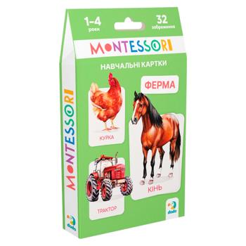 Набор обучающих карточек Dodo ферма - купить, цены на BONUS - фото 1