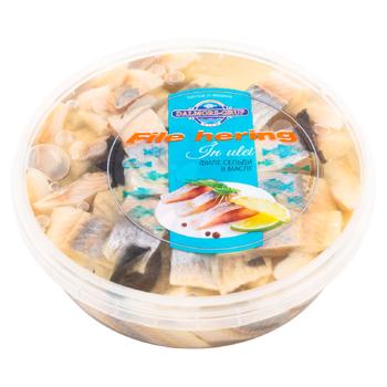 Hering file Dalmors cu masline in ulei 500g - cumpărați, prețuri pentru BONUS - foto 1