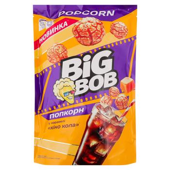 Popcorn Big Bob caramel cola 80g - cumpărați, prețuri pentru BONUS - foto 1
