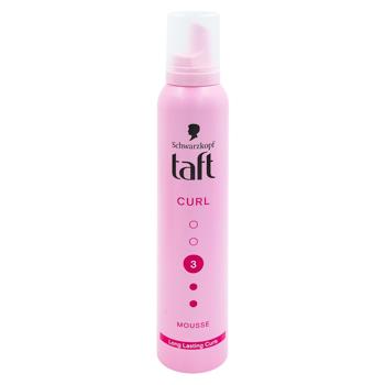 Spuma p/u par Taft 200ml Curl - купить, цены на BONUS - фото 1