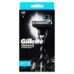 Aparat de ras Gillette BR Mach3 Charcoal+2 rez.