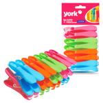 Cleste pentru rufe York Extra 16buc