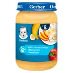 Piure Gerber Mere/banana/mango/branza de vaci 190g
