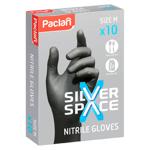 Manusi Paclan nitrile negri M 10buc