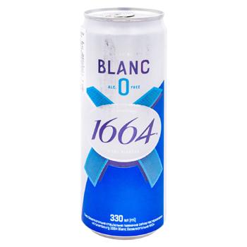 Bere Kronenbourg 1664 Blanc fara alcool 0.33l - cumpărați, prețuri pentru BONUS - foto 1
