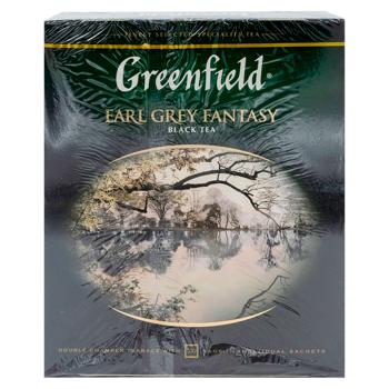 Чай черный Greenfield Earl Grey в пакетиках 2г*100шт - купить, цены на BONUS - фото 2