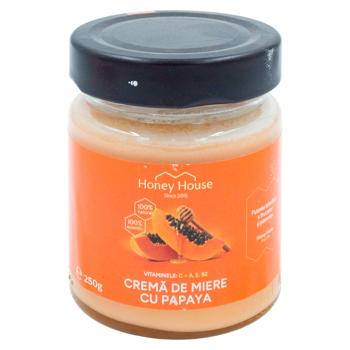Miere crema Honey House cu papaya 250g - cumpărați, prețuri pentru BONUS - foto 1