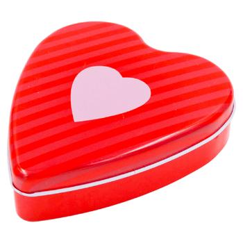 Подарочная коробка Сердце металл 9,5*11*2,5см - купить, цены на BONUS - фото 1
