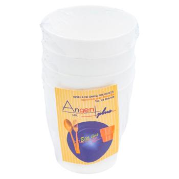 Pahar Lux reutilizabile 230ml 4buc - cumpărați, prețuri pentru BONUS - foto 1