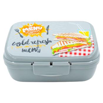 Lunch-box EH 1l 16*13*7cm Sandwich - купить, цены на BONUS - фото 2