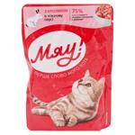 Hrana pentru pisici adulte Miau 85g iepure sos fin