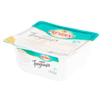 Branza de vaca Traditie 5% 300g President - cumpărați, prețuri pentru BONUS - foto 2