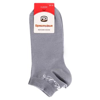 Ciorapi dame 1101 Brest Classic 018 Gri deschis m.25 - cumpărați, prețuri pentru BONUS - foto 1