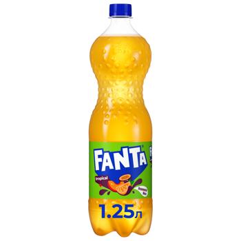 Напиток газированный Fanta Tropical 1.25л - купить, цены на BONUS - фото 1