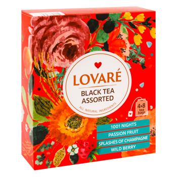 Ceai negru Lovare Black Tea Assorted in plicuri 32buc - cumpărați, prețuri pentru BONUS - foto 3