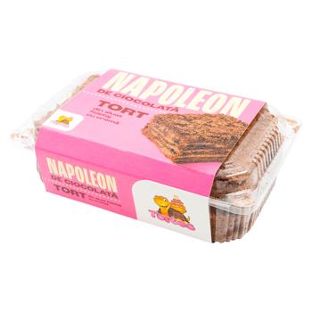 Prajitura Napoleon cu ciocolata 500g - cumpărați, prețuri pentru BONUS - foto 1