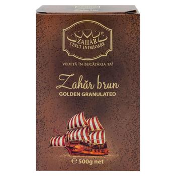 Zahar brun Cinci Inimioare Golden Granul 500g - cumpărați, prețuri pentru BONUS - foto 3