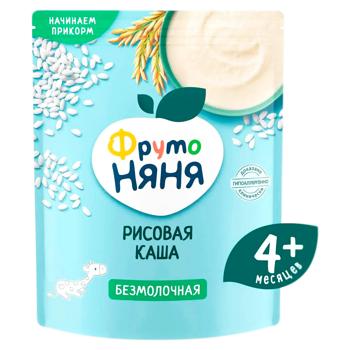 Каша Фруто Няня рисовая безмолочная 200г - купить, цены на BONUS - фото 1