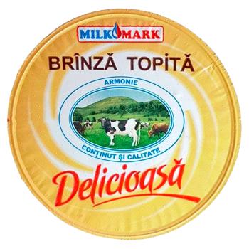 Branza topita Milkmark Delicioasa 40% 150g - cumpărați, prețuri pentru BONUS - foto 1