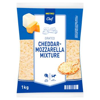 Amestec ras METRO Chef Cheddar-Mozzarella 1kg - cumpărați, prețuri pentru METRO - foto 2