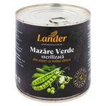 Mazare conservata 425ml/252g b/m e/o Lander