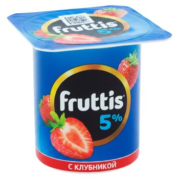 Йогурт Campina Fruttis Клубника персик 5% 115г - купить, цены на BONUS - фото 2