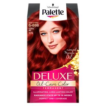 Краска для волос Palette Deluxe 6-888 Flaming Red - купить, цены на BONUS - фото 1