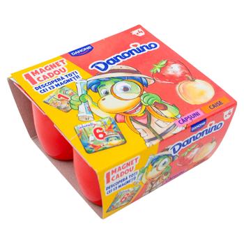 Йогурт Danonino Абрикосы клубника 50г*4шт - купить, цены на BONUS - фото 2