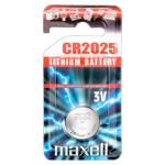 Baterie Lithium Maxell CR2025 3V 1buc