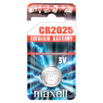 Baterie Lithium Maxell CR2025 3V 1buc - cumpărați, prețuri pentru BONUS - foto 1