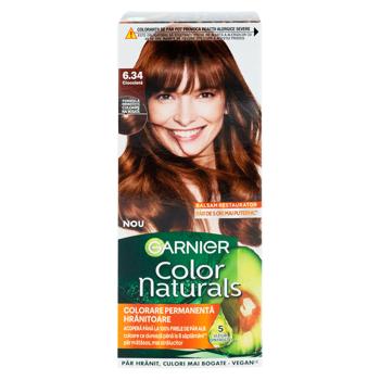 Крем-краска для волос Garnier Color Naturals 6.34 Шоколад - купить, цены на BONUS - фото 2