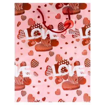 Подарочный пакет Медведи 26*10*32см - купить, цены на BONUS - фото 1