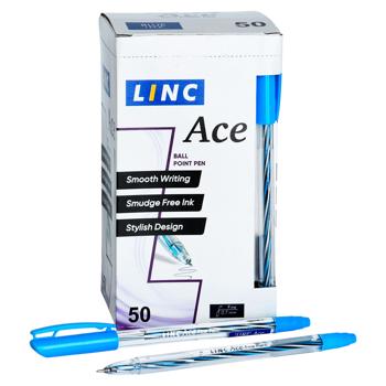 Pix bila Linc ACE 0.7mm albastru set 3buc - cumpărați, prețuri pentru BONUS - foto 1