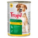 Hrana caini Tropi pui 415g