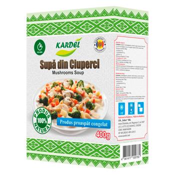 Суп Kardel из грибов замороженный 400г - купить, цены на BONUS - фото 1