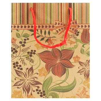 Punga cadou carton tropic 24*18*9cm 111-1 - cumpărați, prețuri pentru BONUS - foto 3