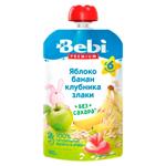 Piure Bebi Premium Mere/banan/capsuna/cereale 90g