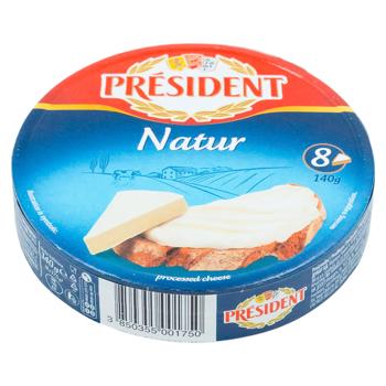 Cыр плавленый President Natur треугольник 45% 140г - купить, цены на BONUS - фото 2
