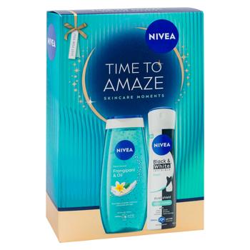 Set Nivea Time To Amaze gel dus/deo - купить, цены на BONUS - фото 2
