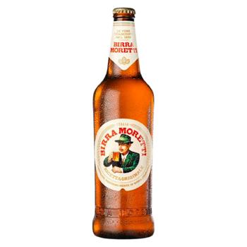 Пиво Birra Moretti светлое 0,66л - купить, цены на BONUS - фото 1