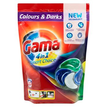 Капсулы для стирки Gama Color 4in1 60шт - купить, цены на BONUS - фото 1